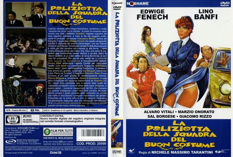 La poliziotta della squadra del buon costume