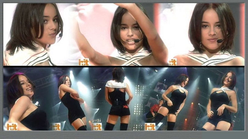 Alise Shako in a swimsuit