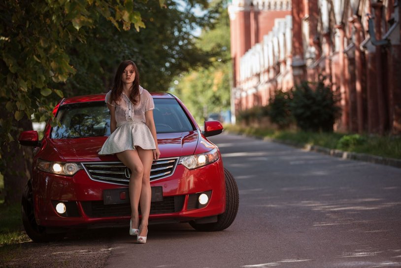Audrey Bitoni in Naughty America stockings