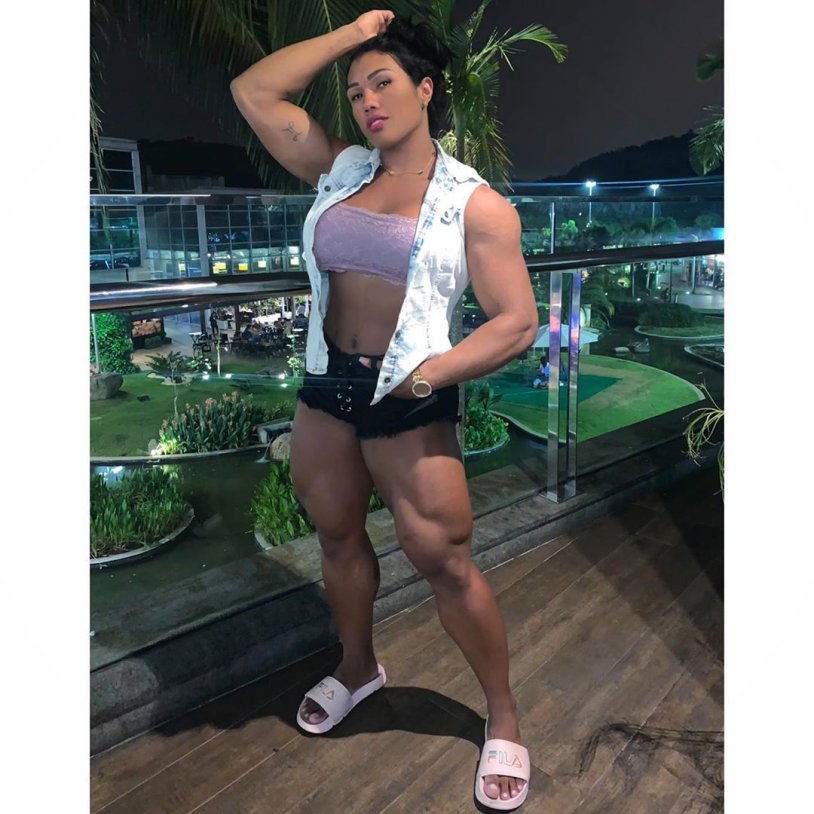 Girl Centaur Bodybuilder