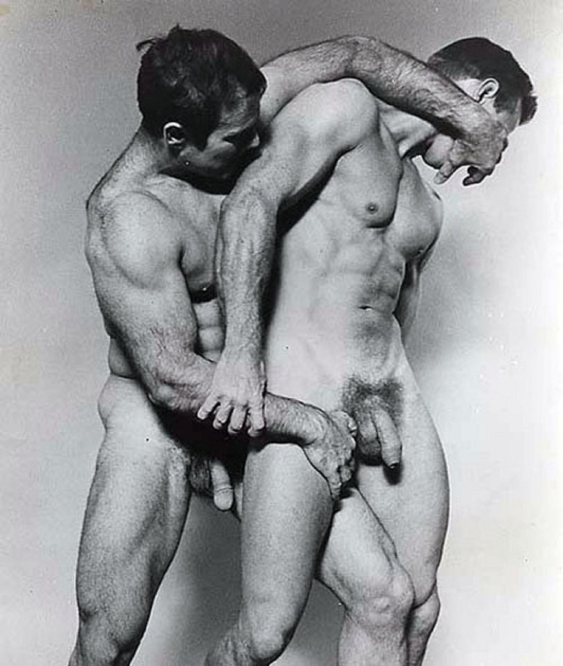 Naked guys retro hairy