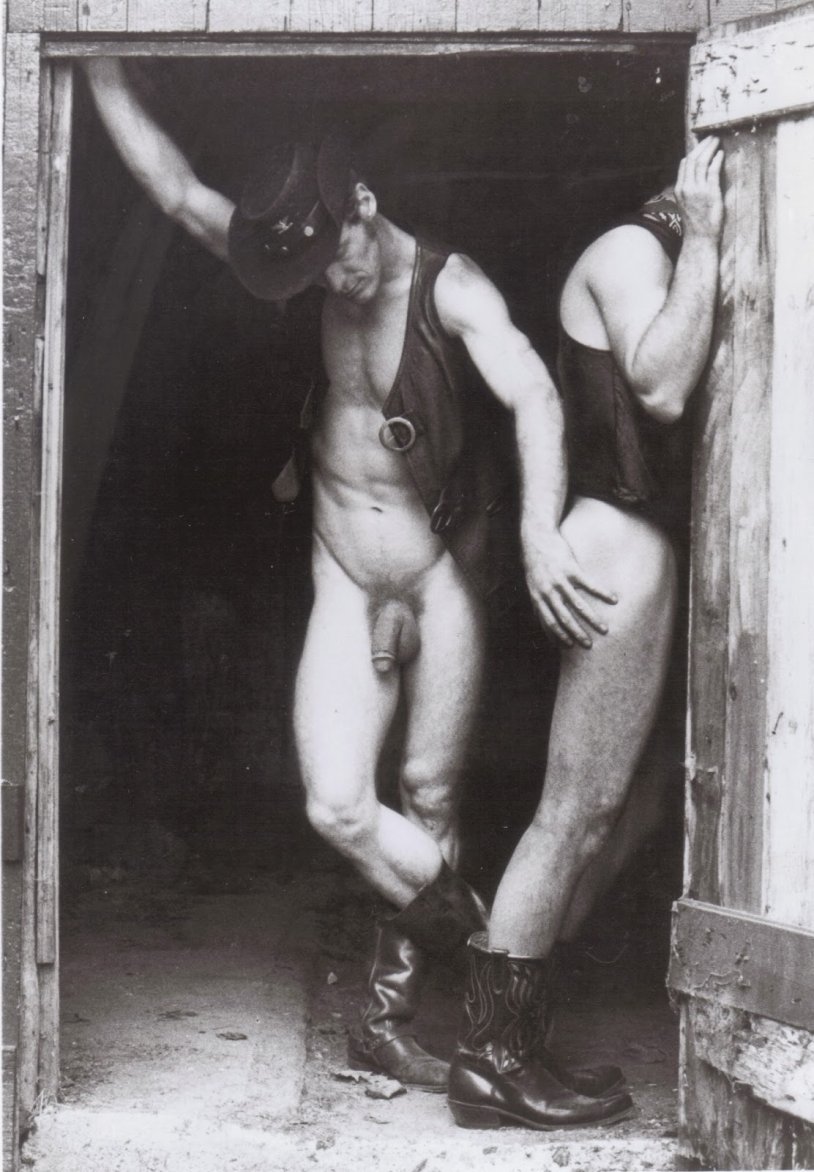 Penis of the boy nude retro