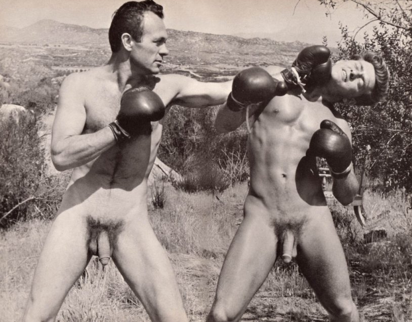 Vintage naked men