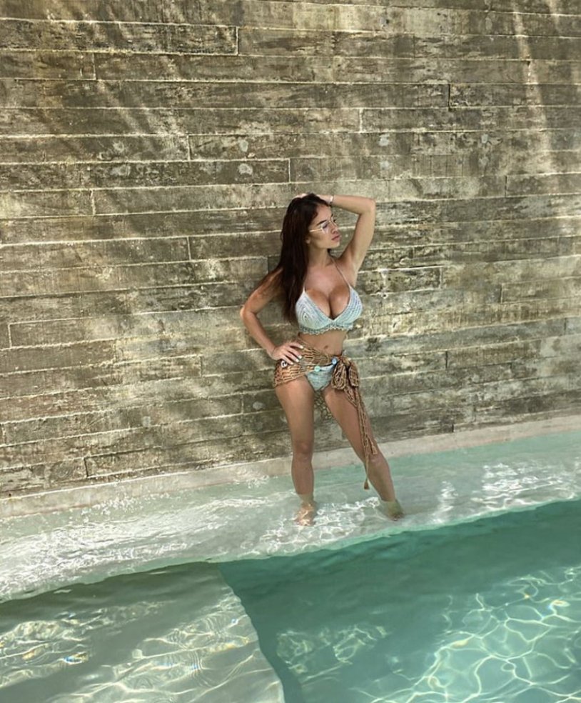 Victoria Bonya in a swimsuit 2022