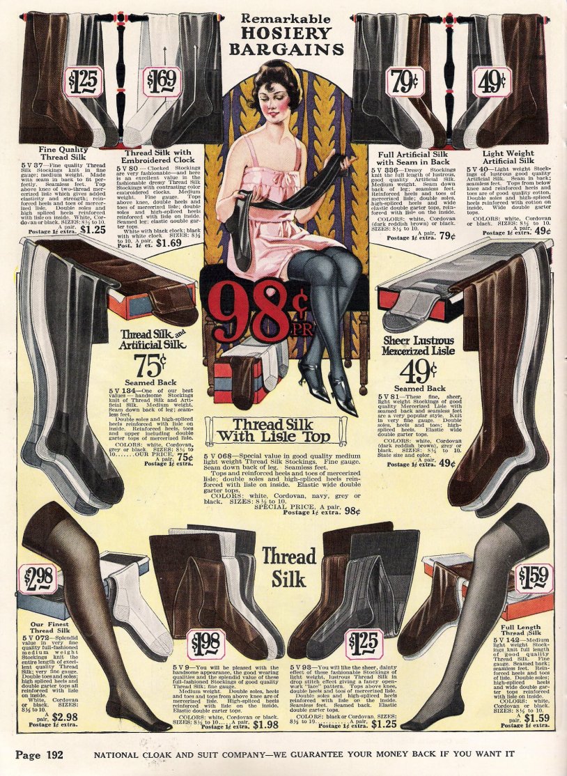 Chastity Lynn in the SEAMed Stockings skirt