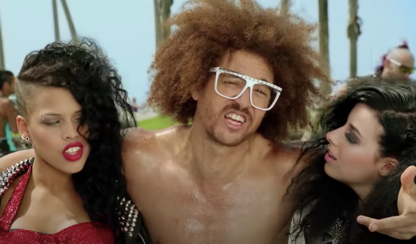 Russian model starred with LMFAO
