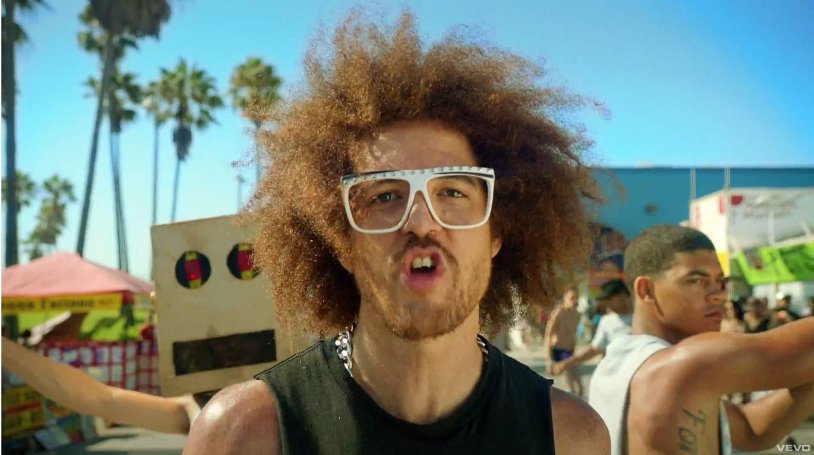 Girl in the video LMFAO