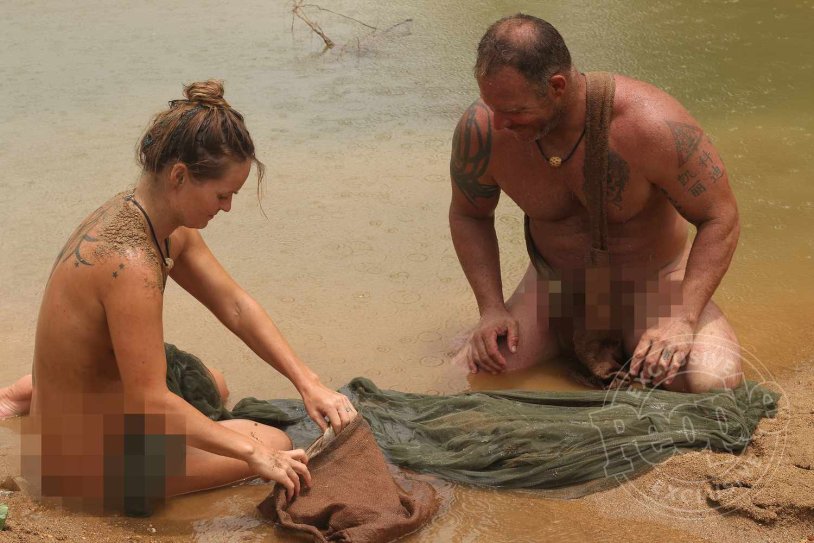 Melissa Miller naked and frightened