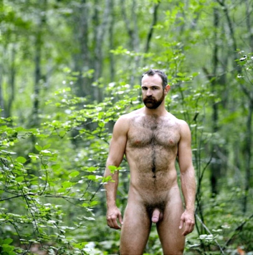 Naked and frightened