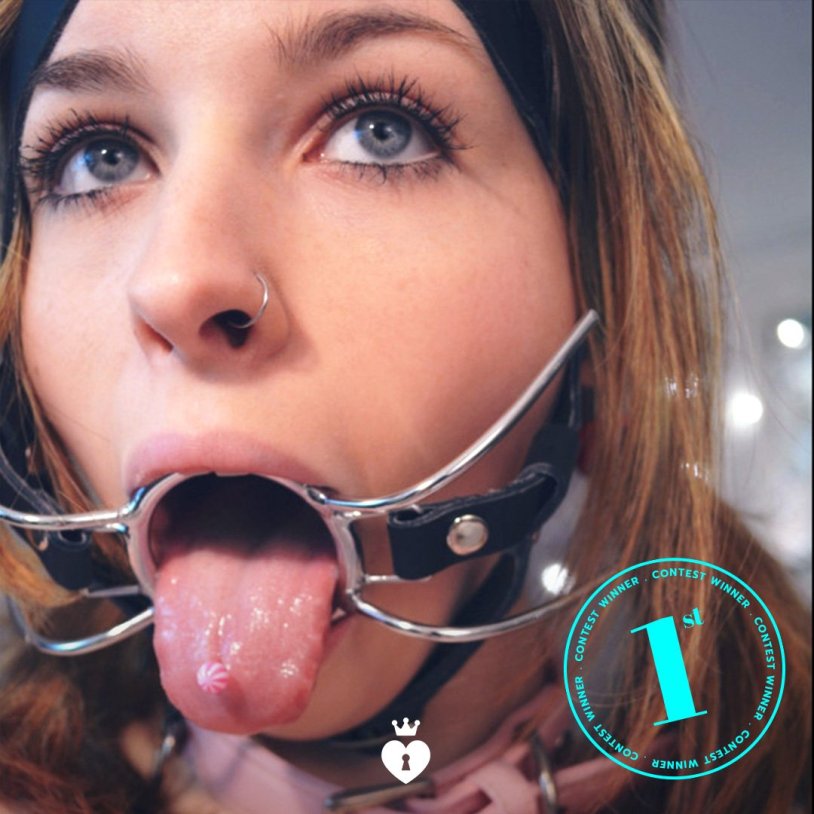 Teen Open Mouth Waiting for Cum Beautiful