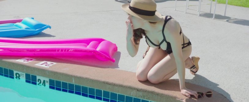 Merritt Patterson in a swimsuit