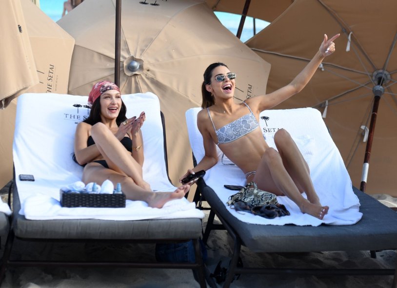 Kendall Jenner and Bella Hadid