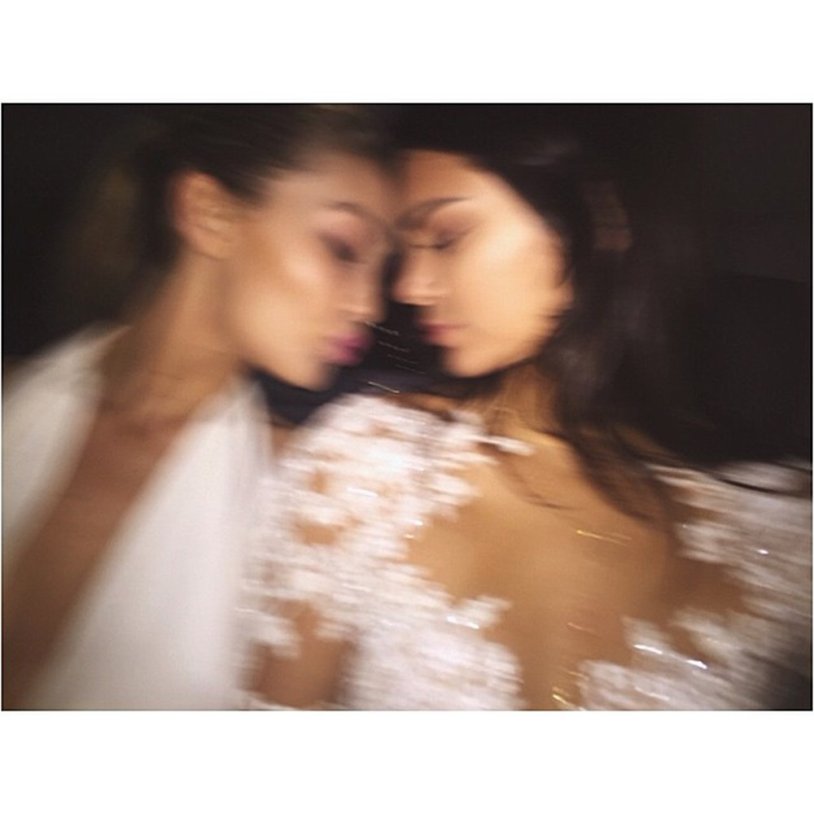 Kendall Jenner in the underwear of selfie