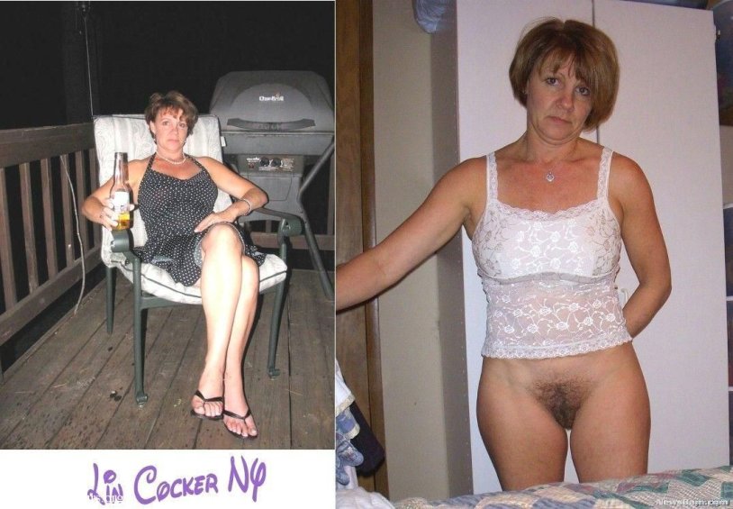 Dressed - Undressed Amateur Mature Wves Panties Voyeur