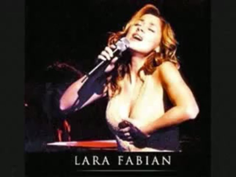 Lara Fabian in a swimsuit