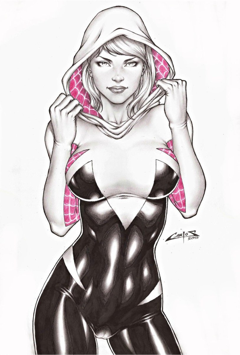 Gwen Steisi man spider Rule34 Venom