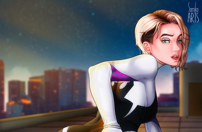 Spider-Man (Miles Morales) Gwenpool