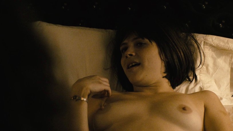 Olivia Cook bed scenes bare breasts