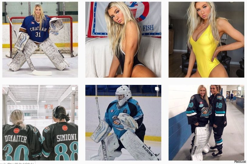 Canadian hockey player Mikail Demayer