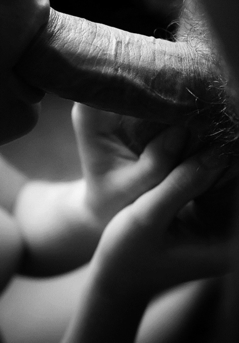 Artistic black white pornography