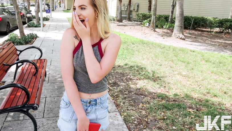 Janina - Flash in Public Ukraine