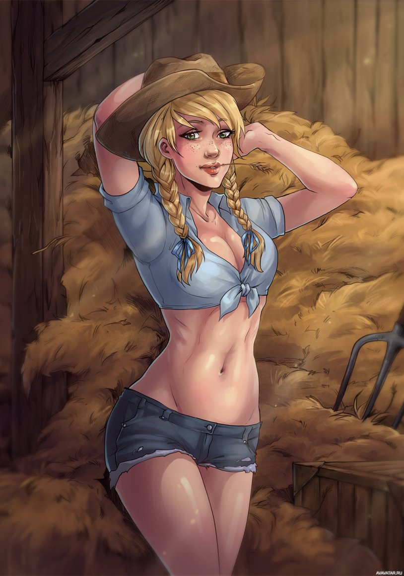 Girl Cowboy Art