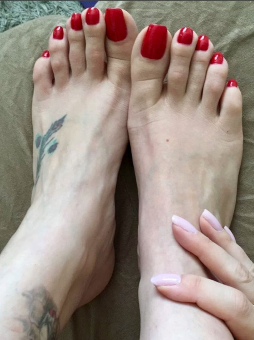 He licks his fingers