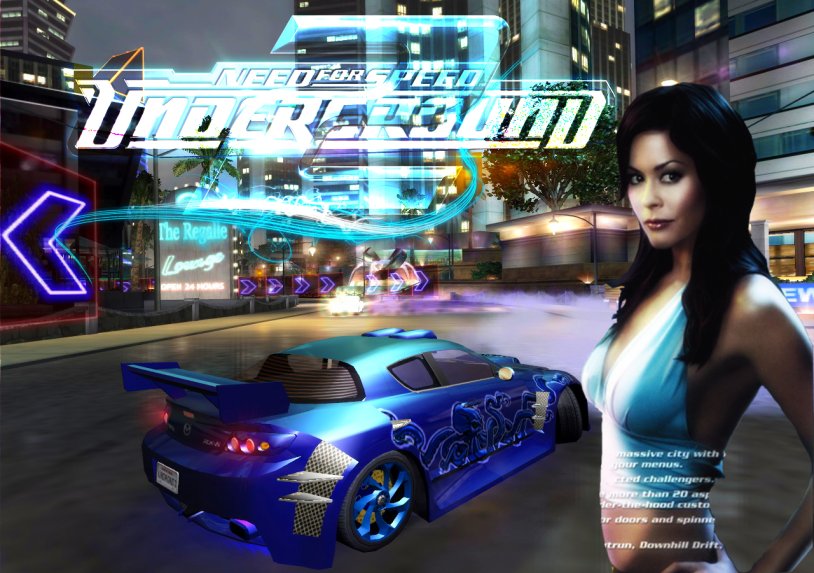 NFS Underground 2 Fountains