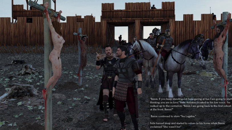 Erotic fusion on the stake