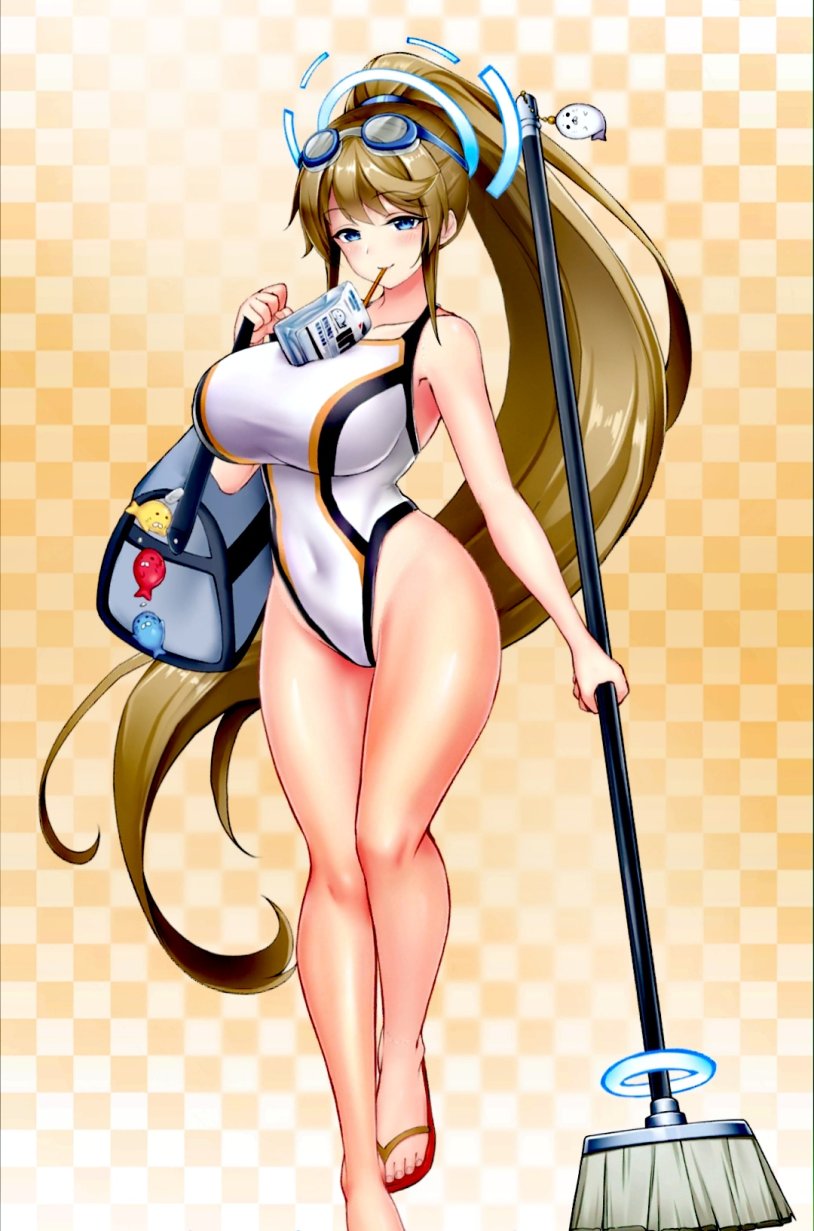 Anime girls with a big bust and hips