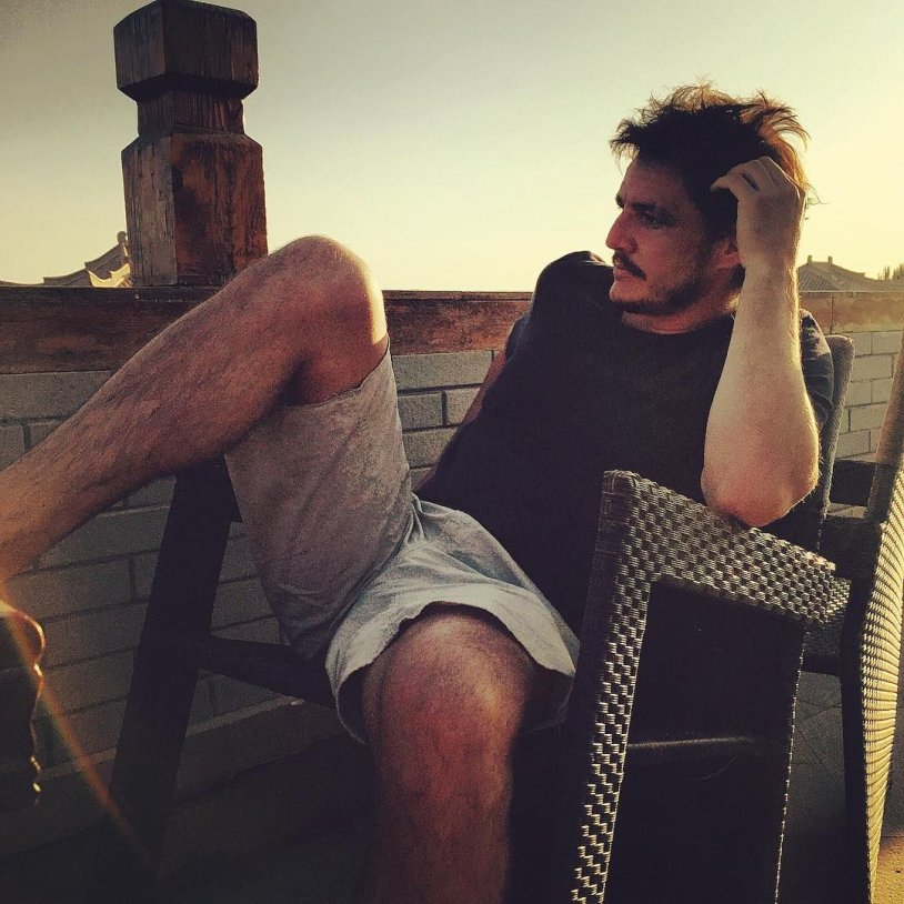 Pedro Pascal Selfie