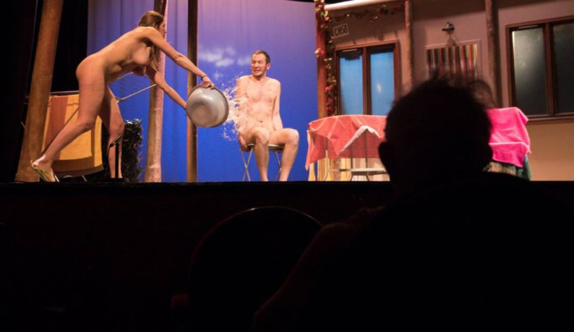 Exhibitionism on stage