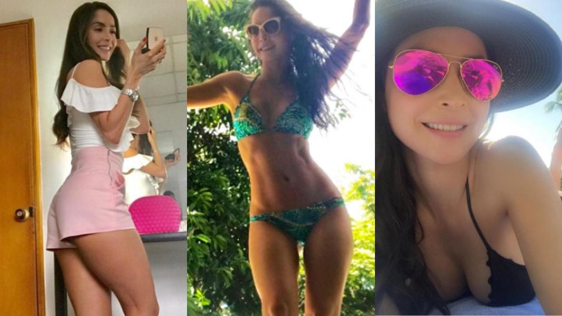 Carmen Willobos in a swimsuit