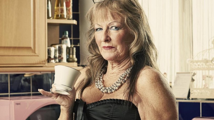 Old woman dominatrix