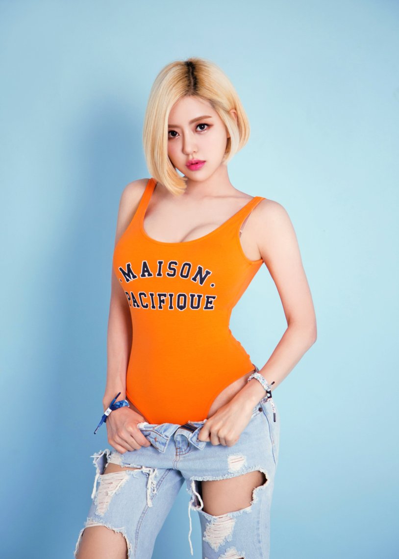 DJ Soda in underwear