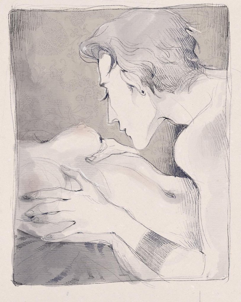 The dancer is borrowed painting