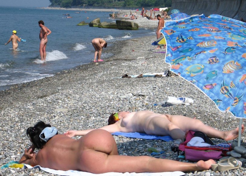 Nudi beach Sochi