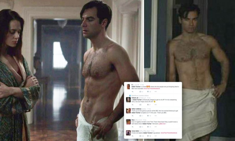 Naked Aidan Turner