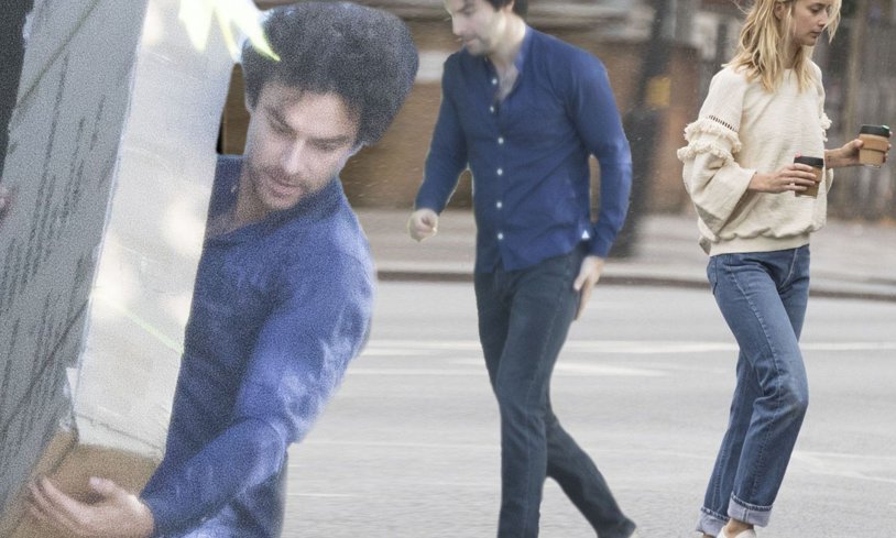 Half ahead with a naked torso