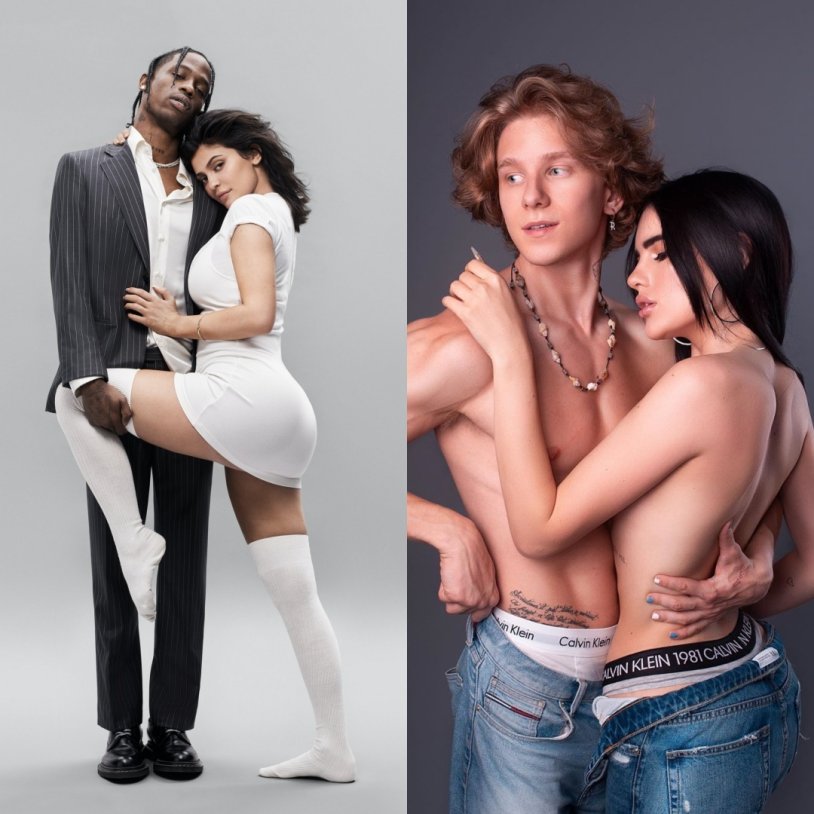 Niels Schneider and Virginie ether