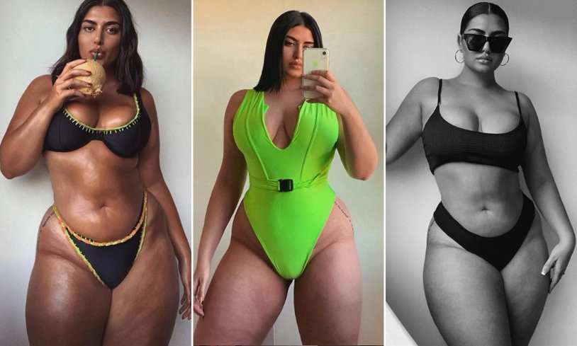 Natalia Lozano Plus-Size model