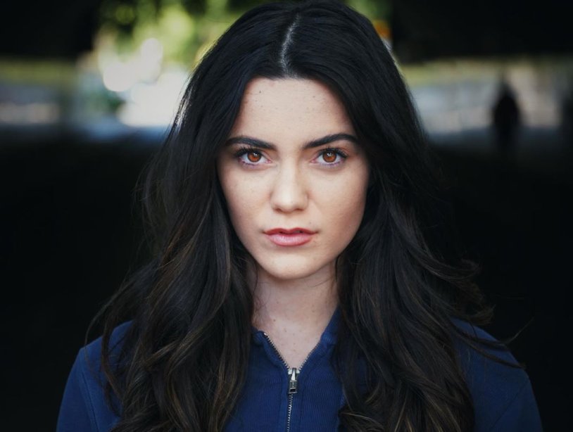 Liana Liberato in linen