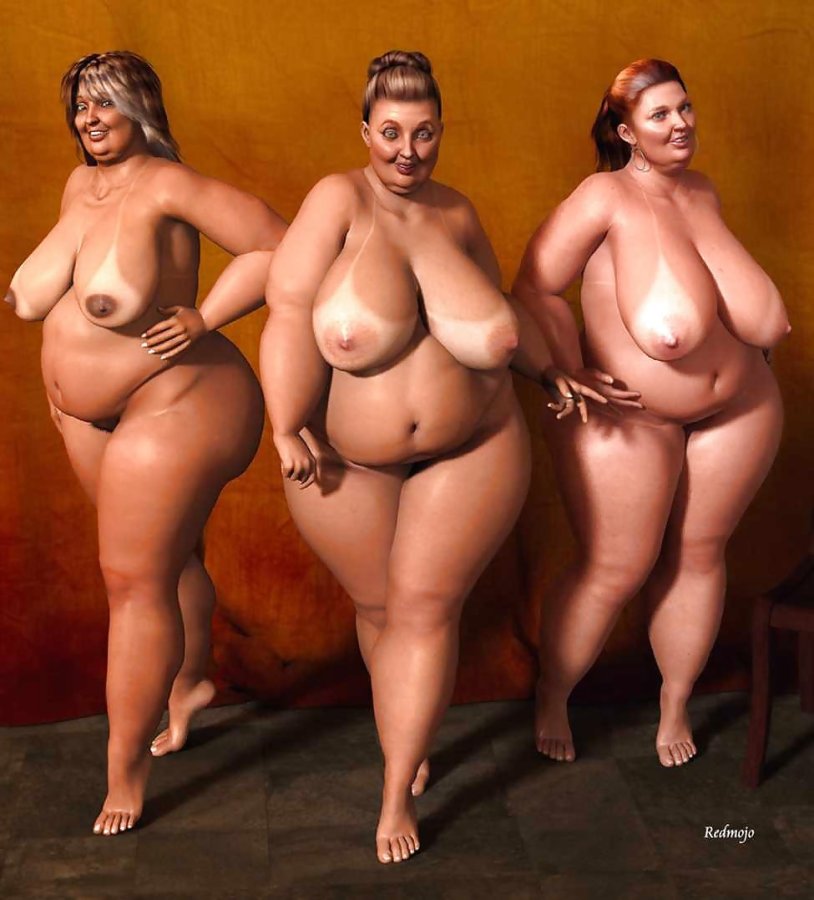 Many naked full women