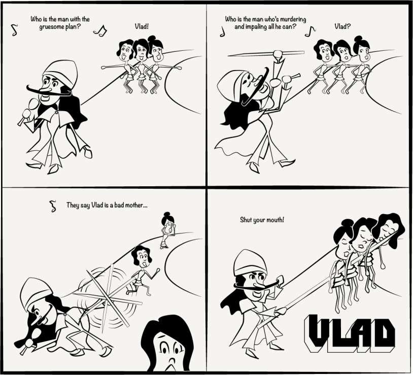 VLAD THE IMPALER CARTOONS