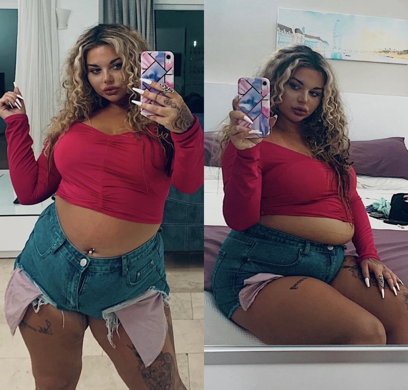 Jessica Duchess Weight Gain Before and After