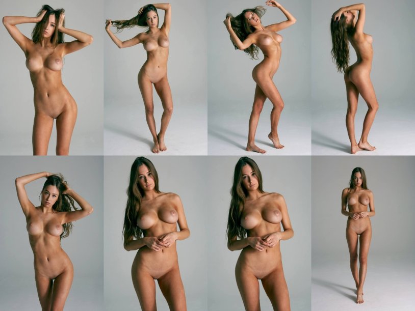 Beautiful naked women in the morning