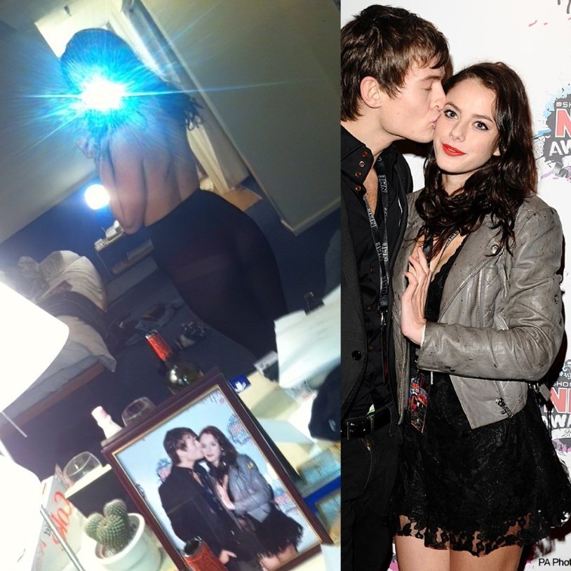 Kaya Skogladario in underwear