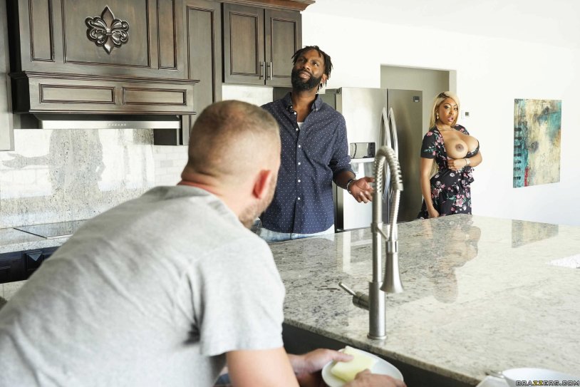 Cheating Wife (Moriah Mills) Gets Drilled by Husbands Pal