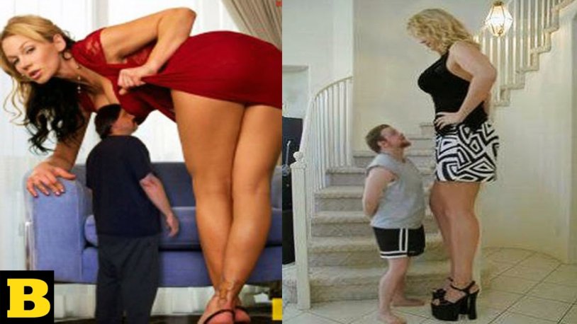 Very tall and large women