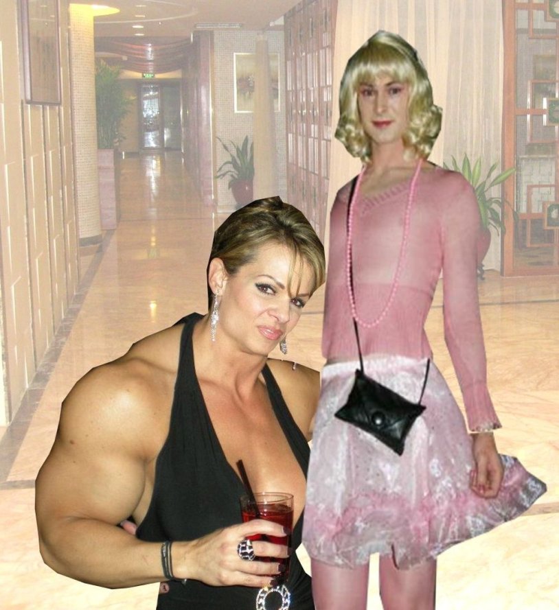 Very Tall Woman in the Beach